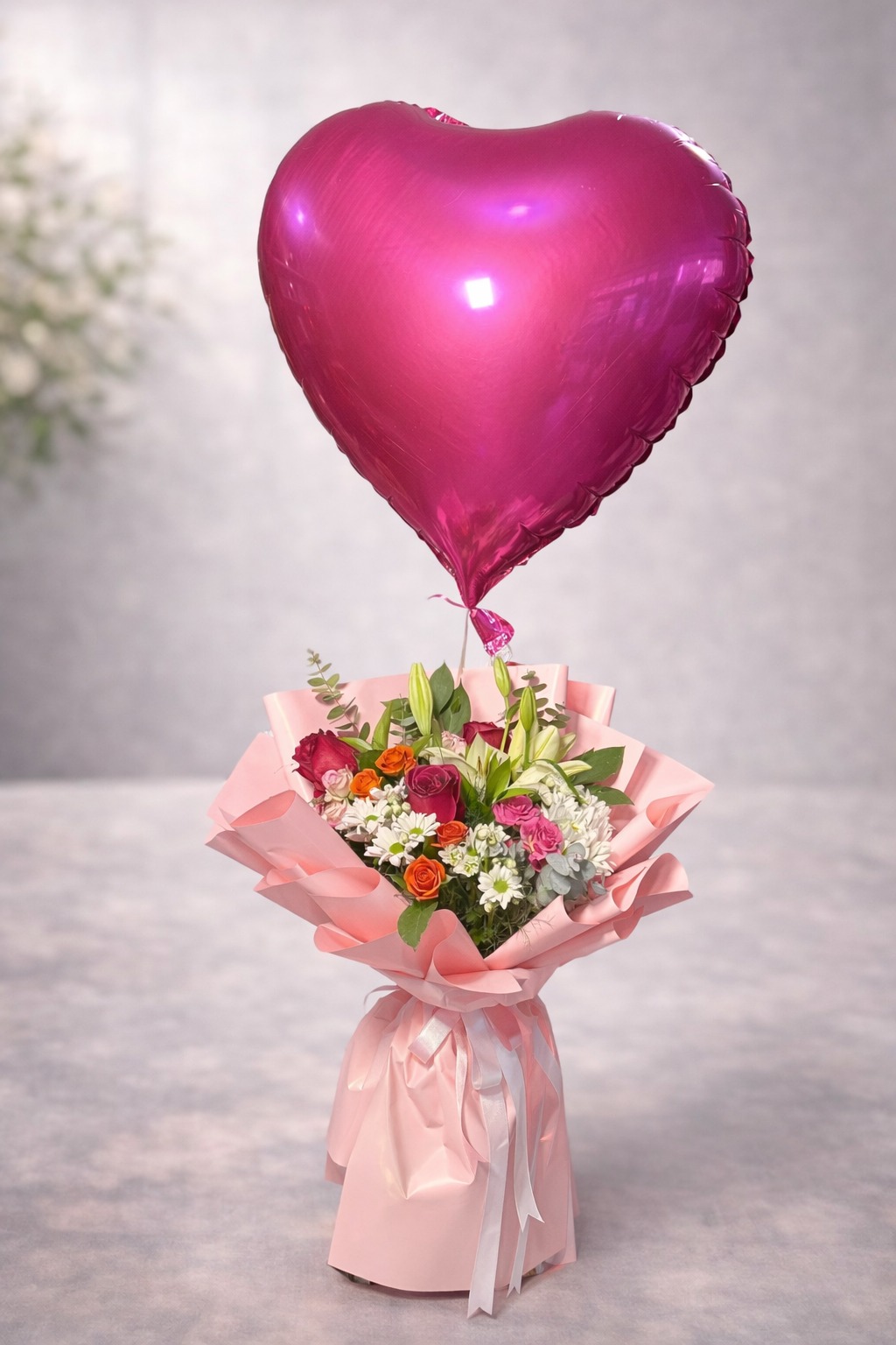 Karışık Premium Buket Balon Hediyeli