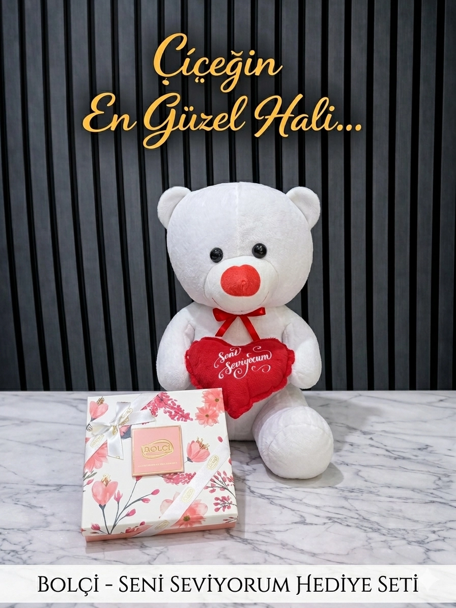 Peluş Ayıcık Ve Bolçi Lüx Çikolata