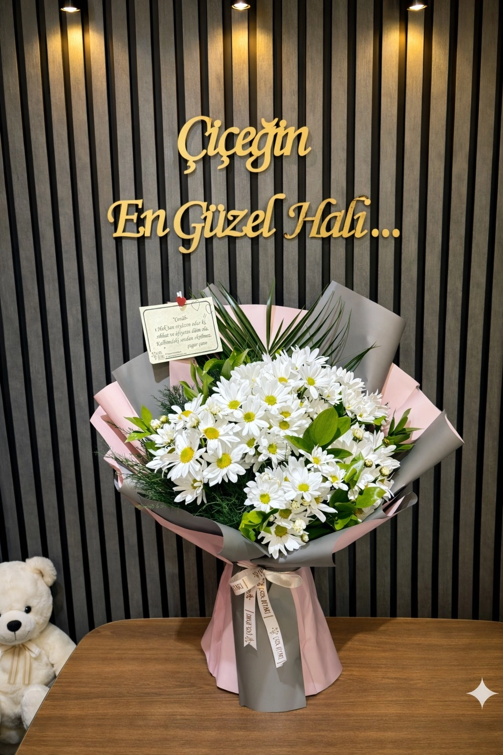 Premium Papatya Buketi Ithal