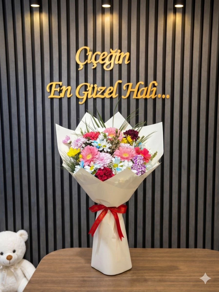 Lüx Karışık Mevsim Buketleri