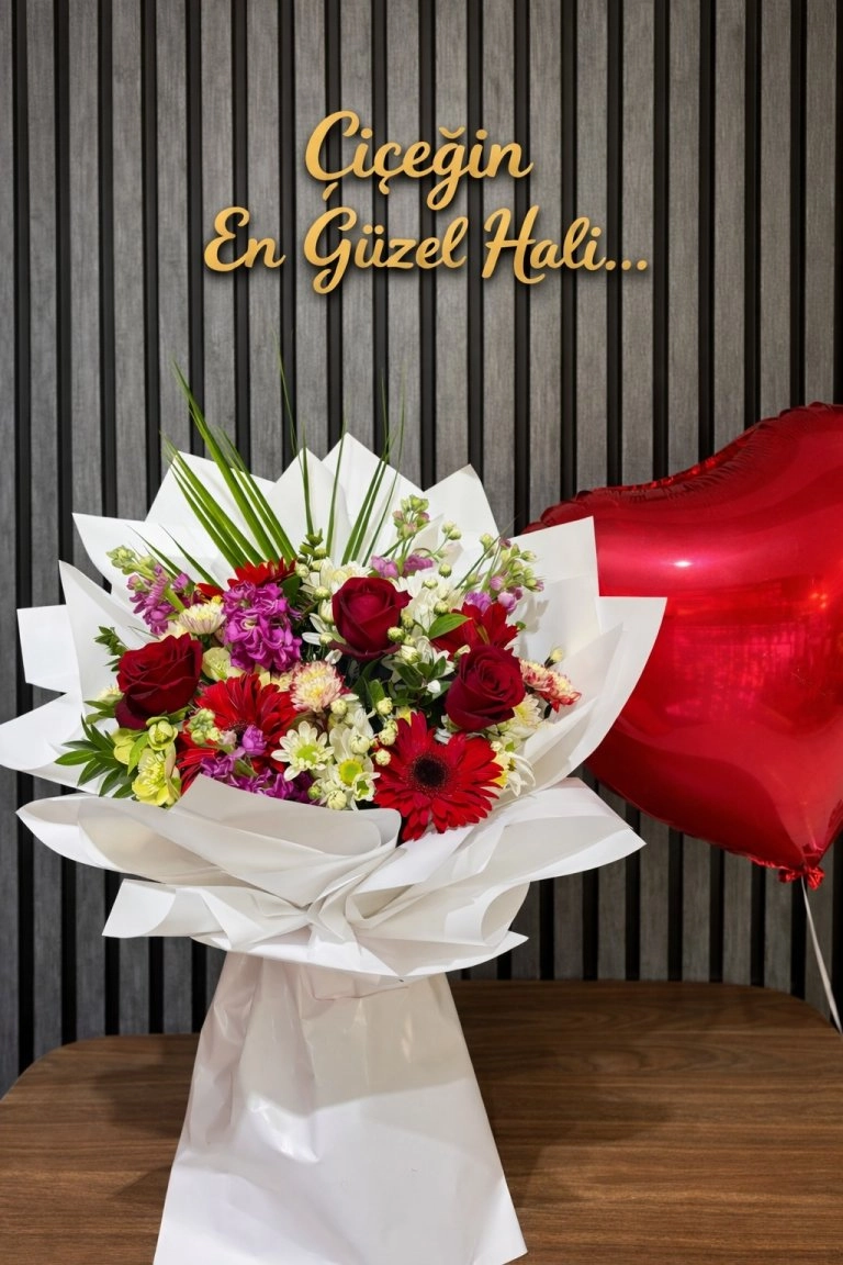 Premium Karışık Ithal Buket Ve Güller